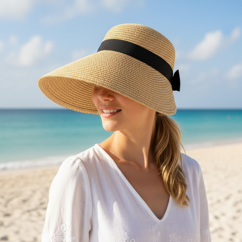 How to Choose the Best Fashion Summer Sun Visor Straw Hat?