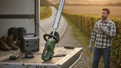 Best Hedge Trimmer For Truck Drivers That Saves Time?