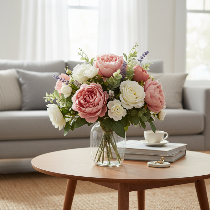 Why Choose Fake Flower Bouquets for Your Home Decor?