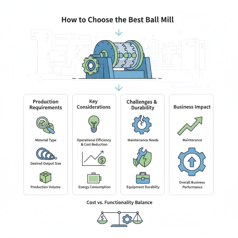 How to Choose the Best Ball Mill for Your Business Needs?
