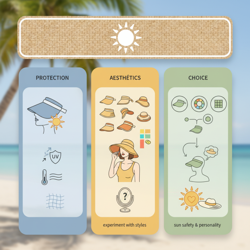 What is the Best Fashion Summer Sun Visor Straw Hat?