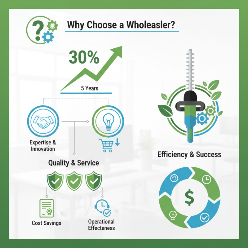 Why Choose a Hedge Saw Trimmer Wholesaler for Your Needs?