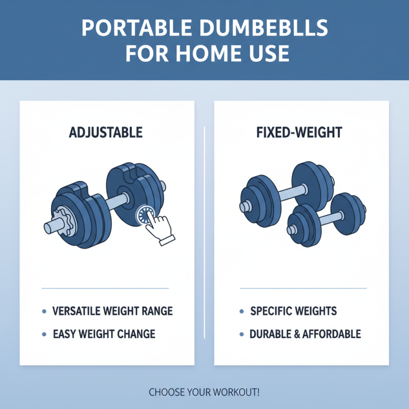 How to Choose Portable Dumbbells for Your Home Workout?