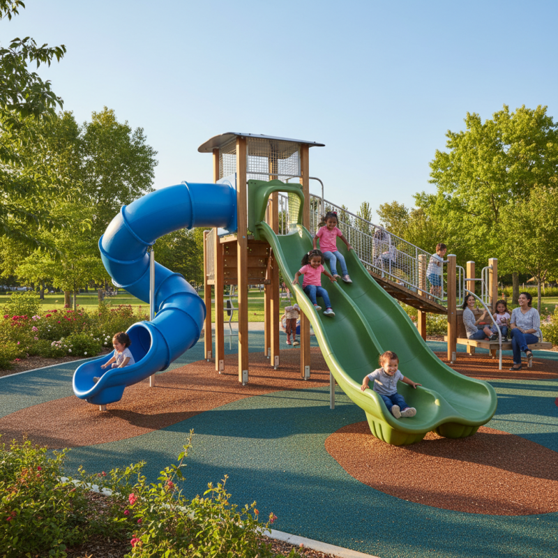 Best Outdoor Playground Slide Options for Kids Safety and Fun?