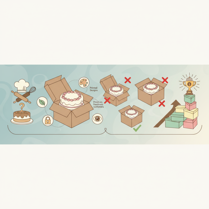 How to Choose the Best Cake Paper Box for Your Bakery Needs?
