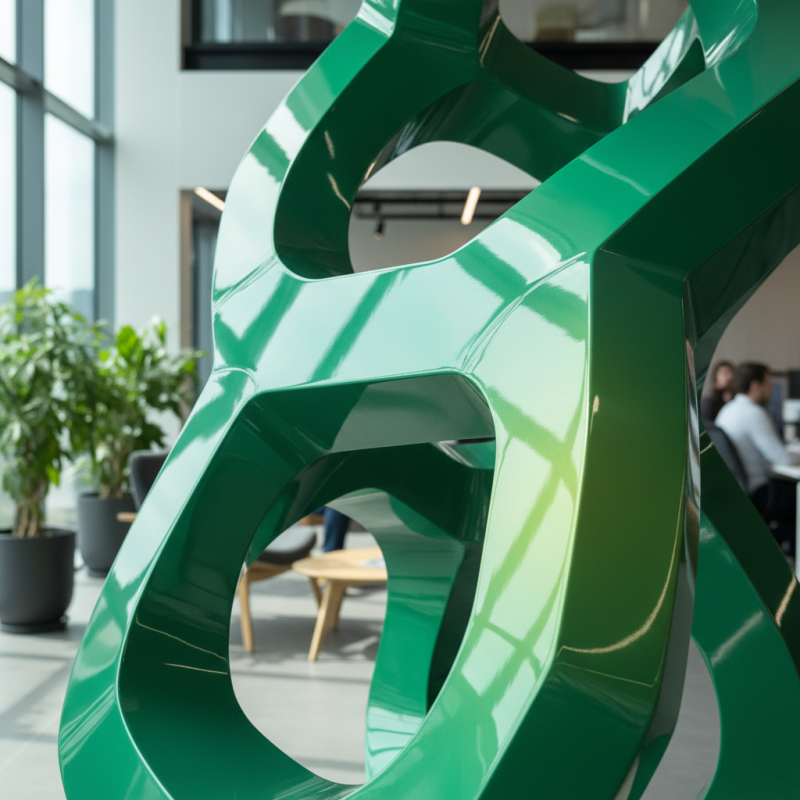 Why Choose Indoor High Gloss Green Powder Coating for Your Projects?