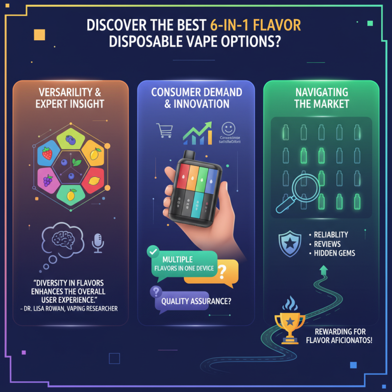 Discover the Best 6-in-1 Flavor Disposable Vape Options?