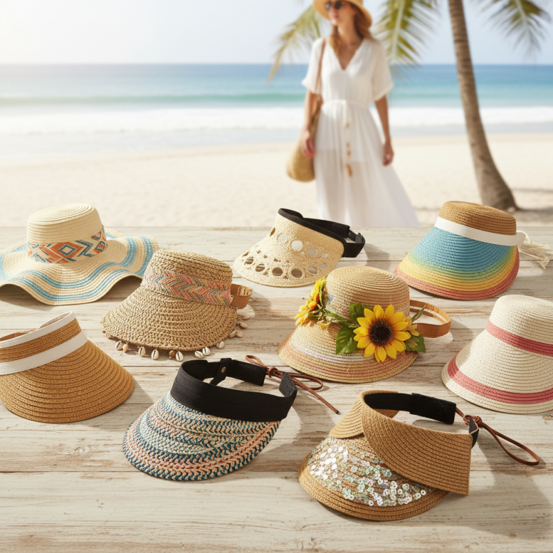 Top 10 Fashion Summer Sun Visor Straw Hats for Your Style?