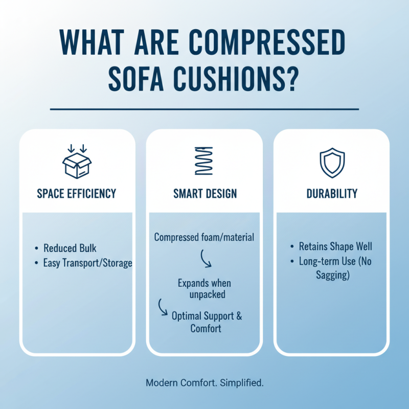 What is Compressed Sofa Cushions and How Do They Improve Comfort and Space?