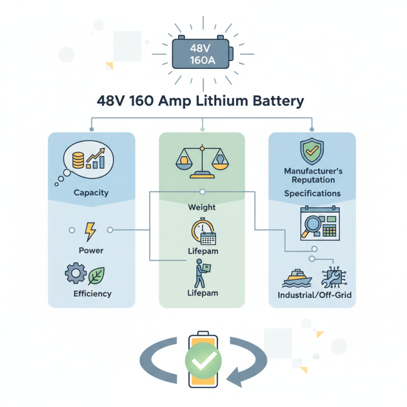 What is the Best 48 V 160 Amp Lithium Battery for Your Needs?