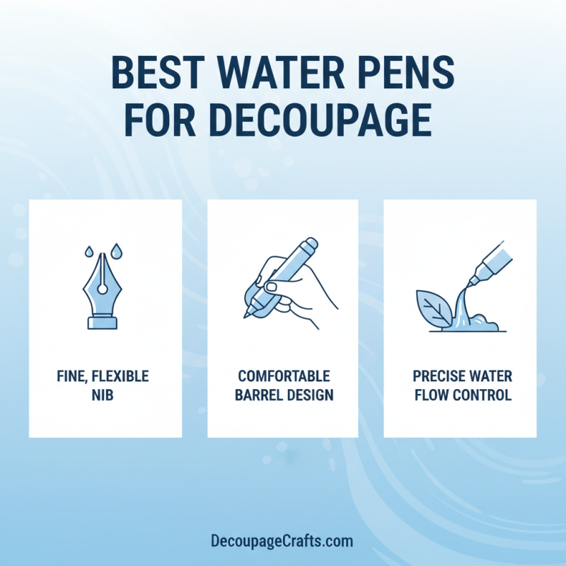 Best Water Pen for Decoupage for Easy Crafting Solutions?