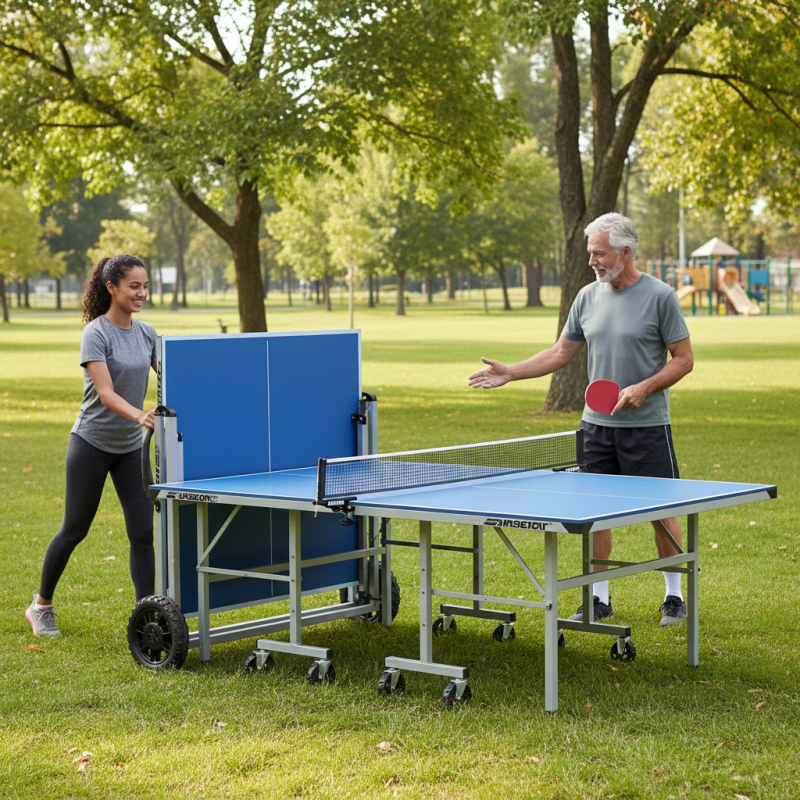 How to Choose the Best Foldable Outdoor Table Tennis for Your Game?