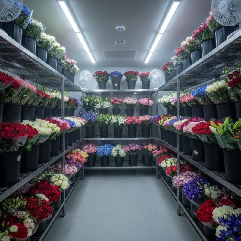How to Choose the Best Cold Room for Flower Storage?