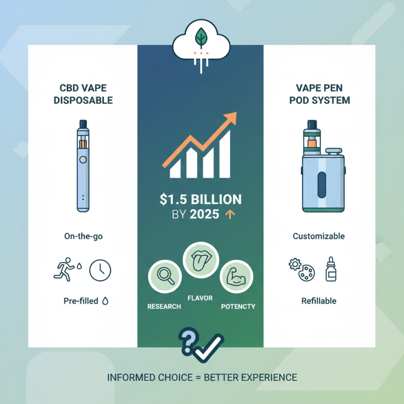 Top 5 Tips for Choosing the Best CBD Vape Disposable and Pod System?
