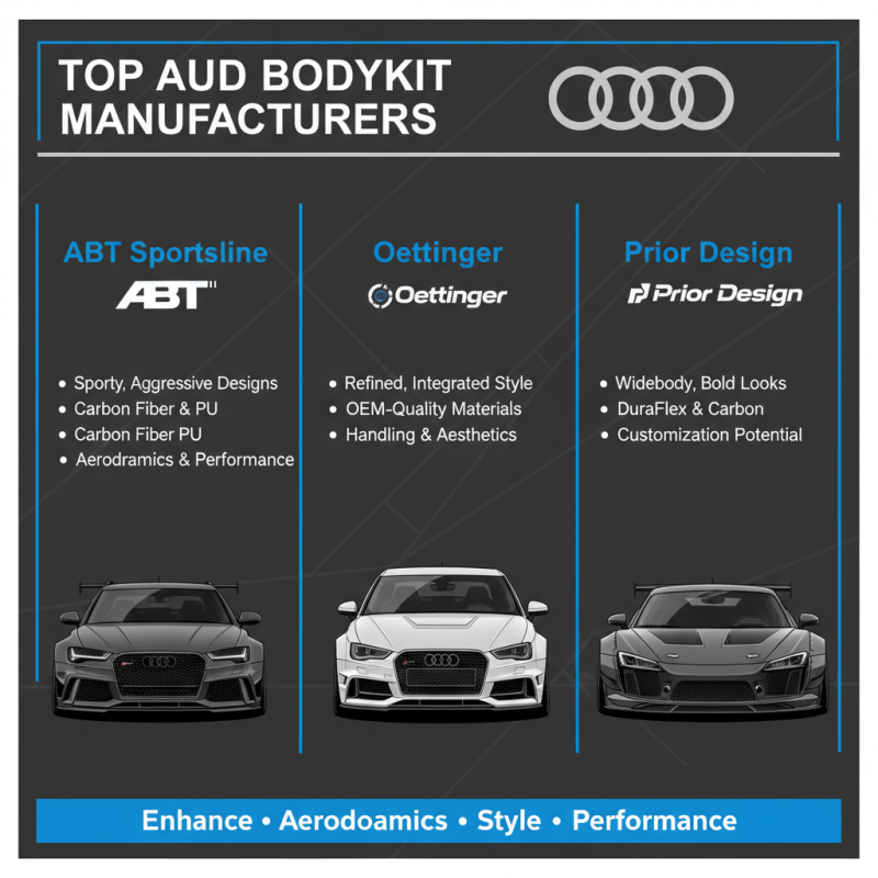 Top 10 Audi Bodikit Options for Global Buyers?