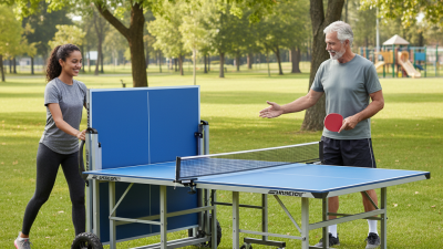 How to Choose the Best Foldable Outdoor Table Tennis for Your Game?