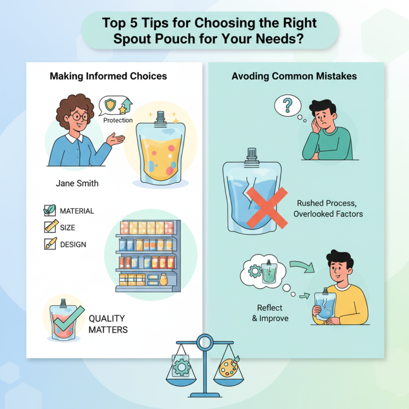 Top 5 Tips for Choosing the Right Spout Pouch for Your Needs?