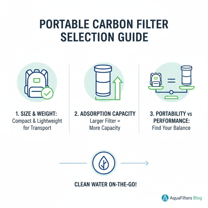 How to Choose the Best Portable Carbon Filter for Your Needs?