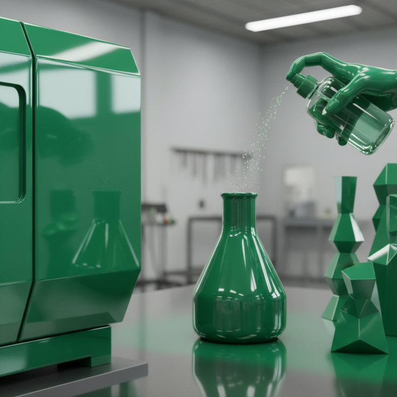 What is Indoor High Gloss Green Powder Coating Benefits?