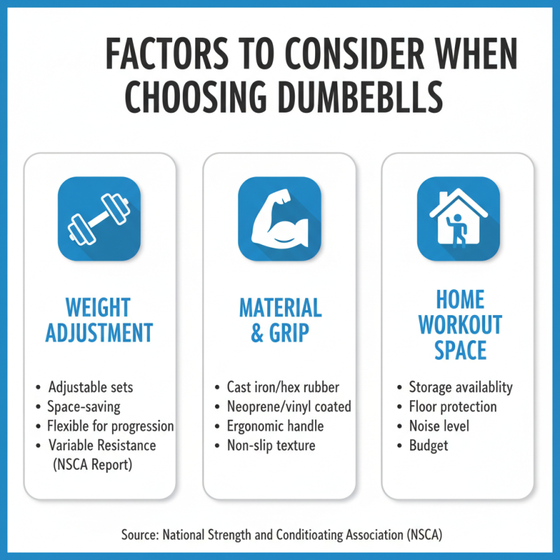 How to Choose the Best Dumb Bells for Your Home Workout?