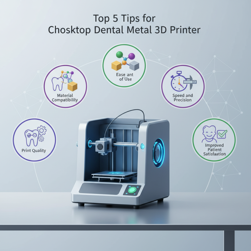 Top 5 Tips for Choosing a Desktop Dental Metal 3D Printer?