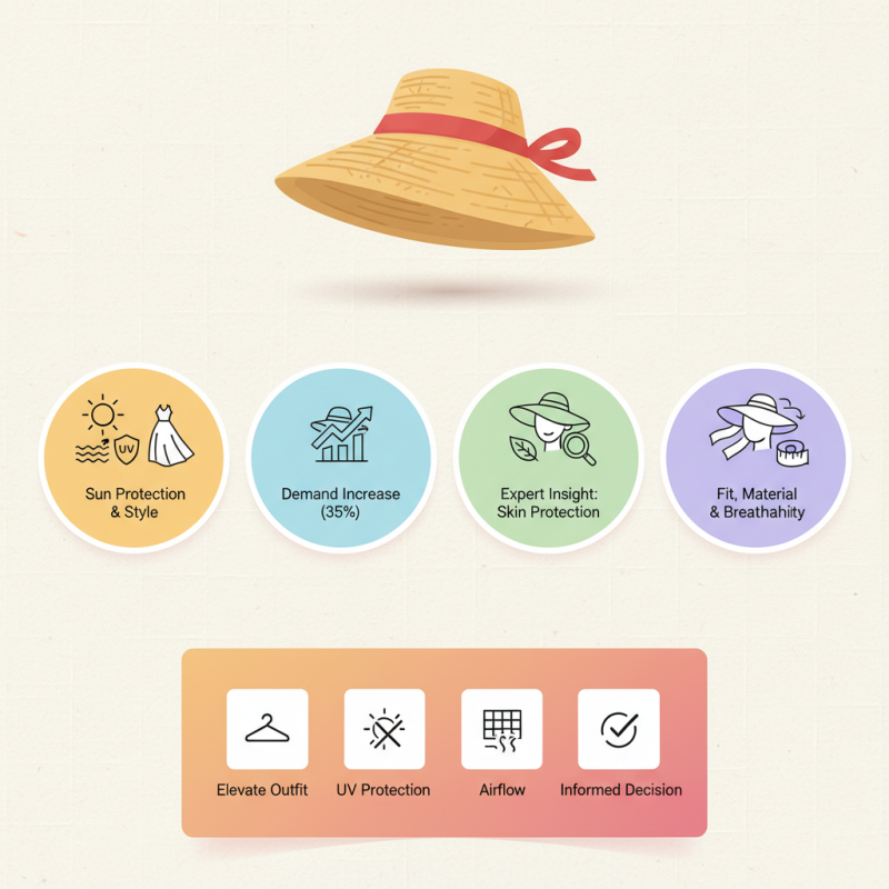 2026 How to Choose the Best Fashion Summer Sun Visor Straw Hat?
