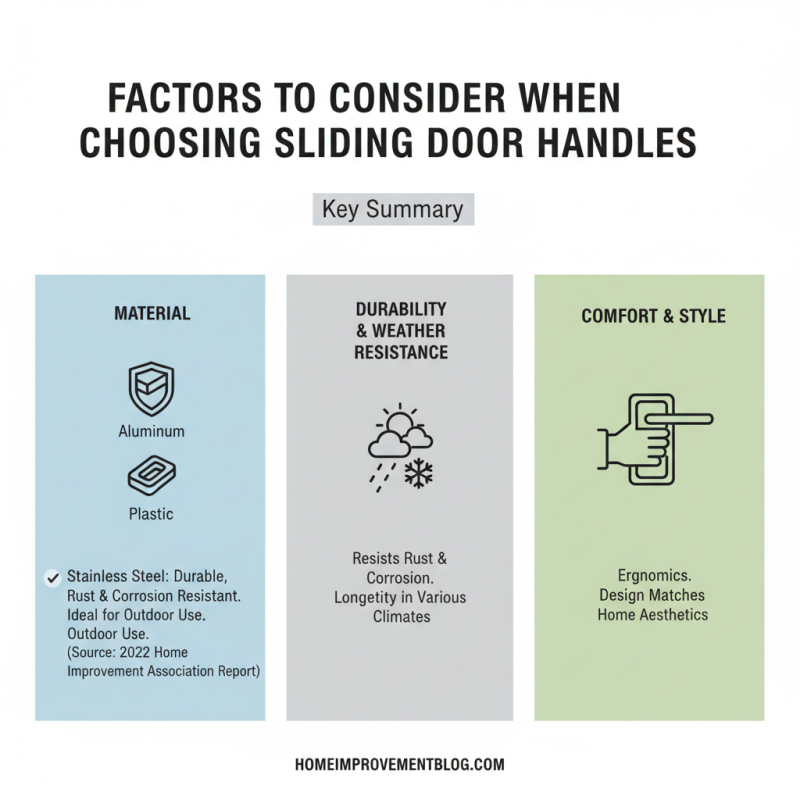 2026 Best Sliding Door Handle Options for Global Buyers?