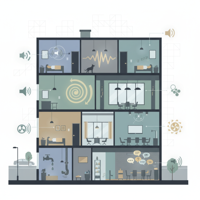 10 Common Acoustic Problems in Buildings You Should Know?