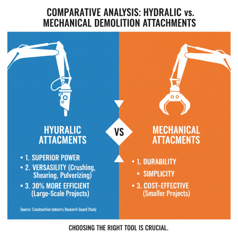 Top 10 Demolition Attachments For Excavators to Enhance Efficiency?