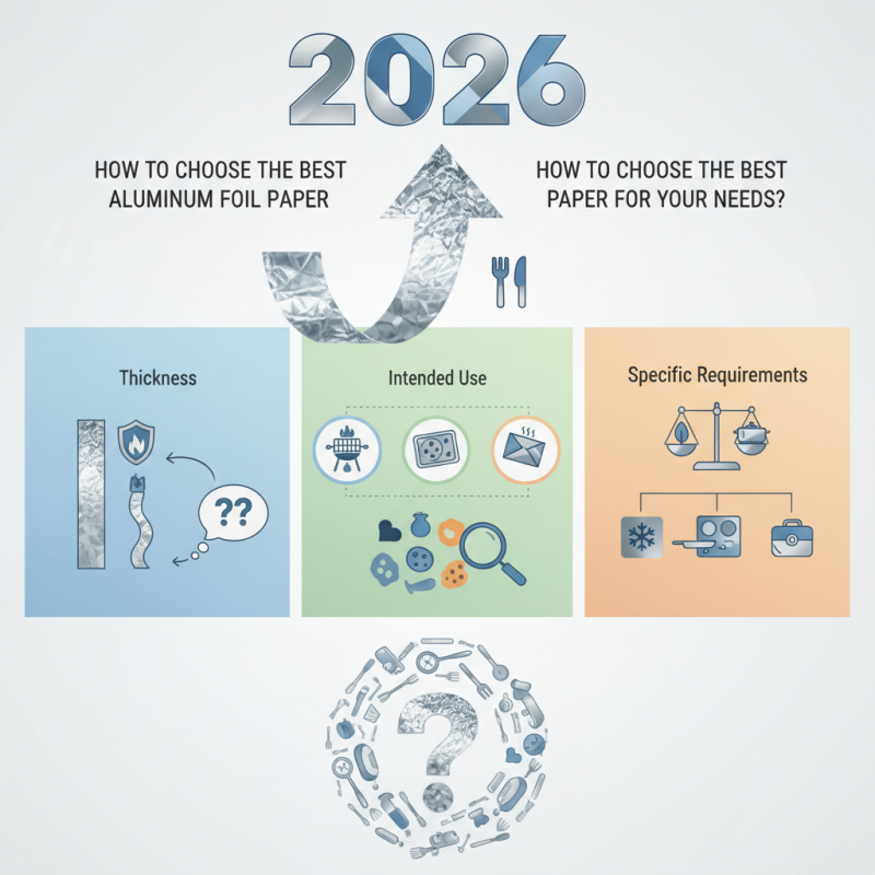 2026 How to Choose the Best Aluminium Foil Paper for Your Needs?