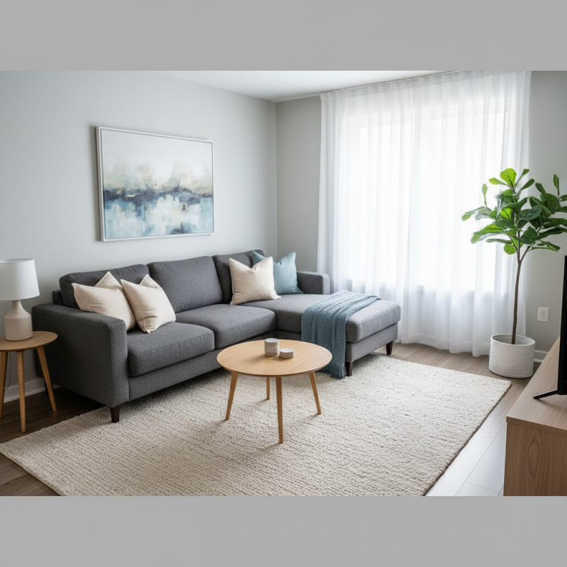 How to Arrange a Sectional Sofa in a Small Living Room?