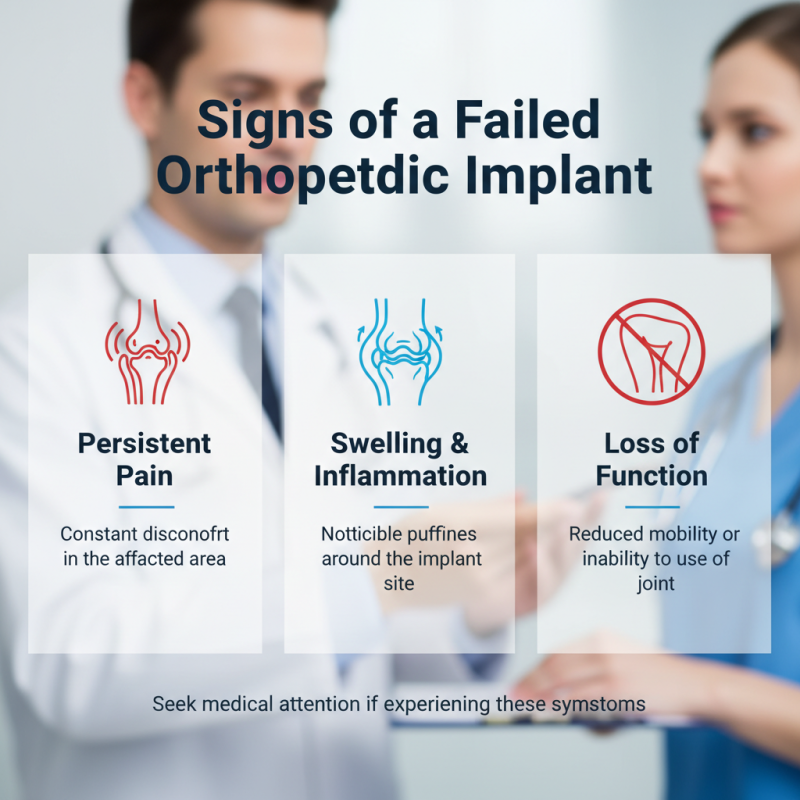 Signs of a Failed Orthopedic Implant You Should Know?
