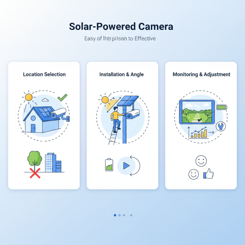 How To Install Solar Powered Camera Easily and Effectively?