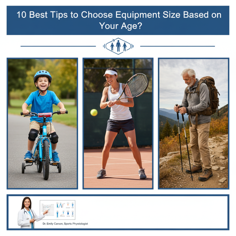 10 Best Tips to Choose Equipment Size Based on Your Age?