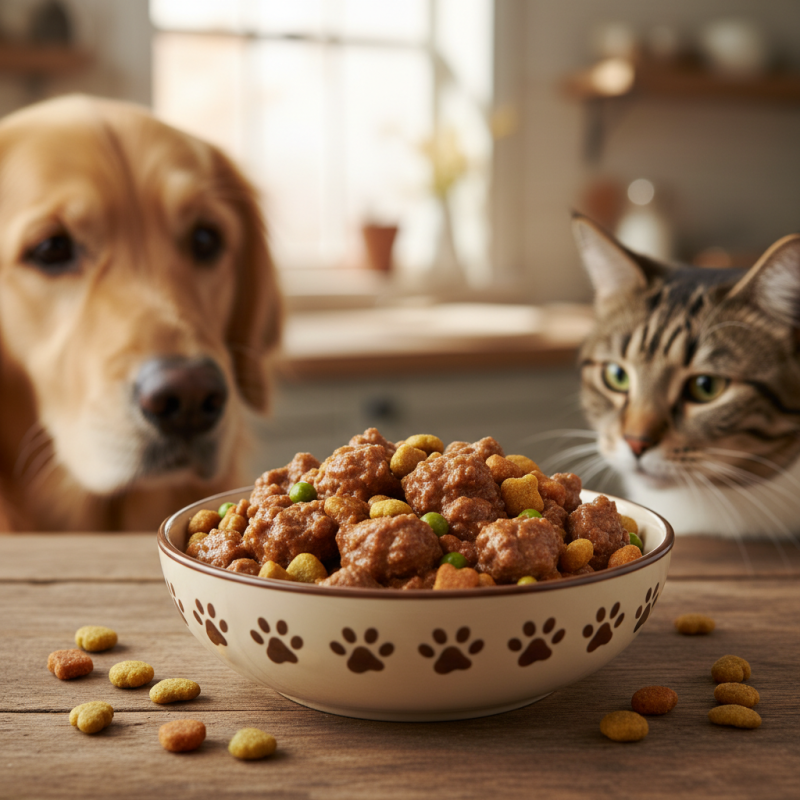 How to Mix Wet and Dry Pet Food for Optimal Nutrition?