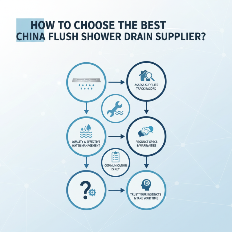 How to Choose the Best China Flush Shower Drain Supplier?