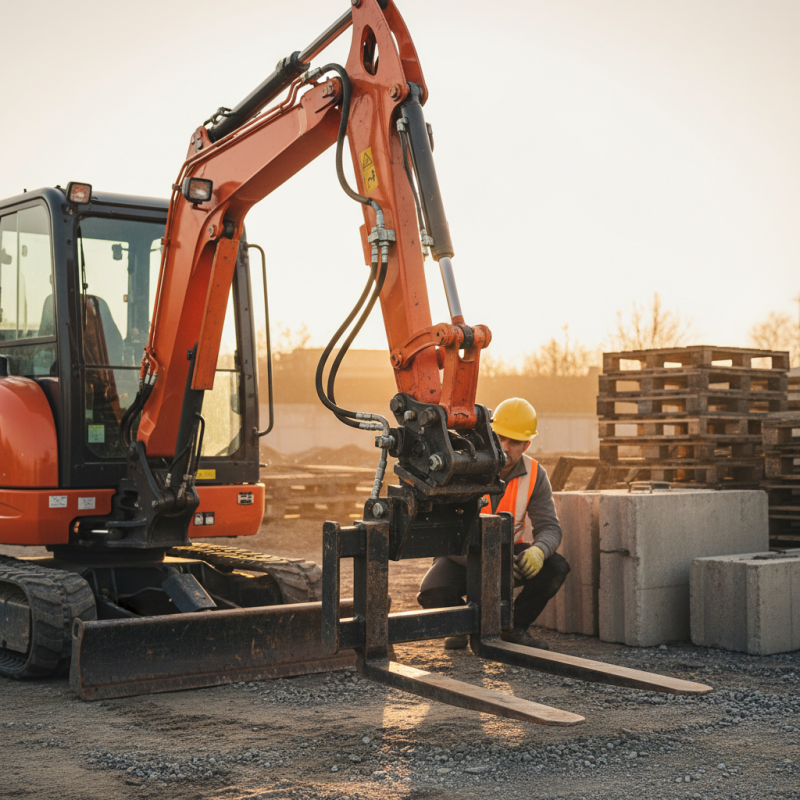 5 Best Ways to Attach a Pallet Fork to a Mini Excavator?