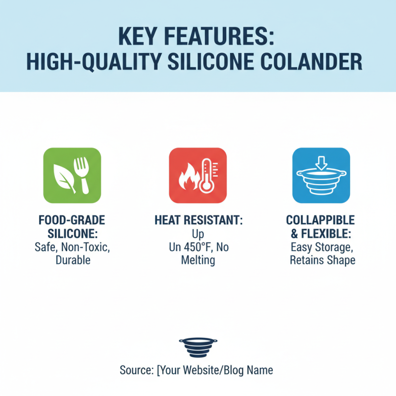 2026 How to Choose the Best Silicone Colander for Cooking
