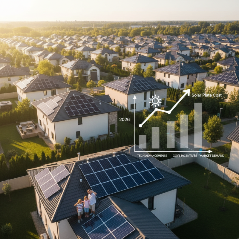 What is the Average Cost of Solar Plates in 2026?