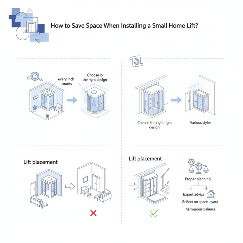 How to Save Space When Installing a Small Home Lift?