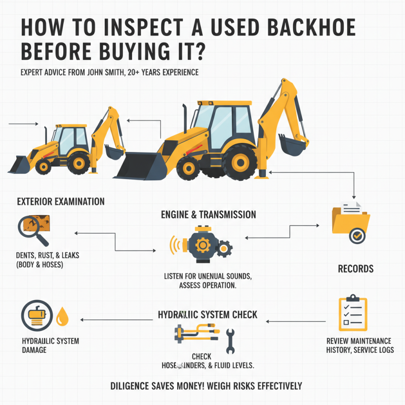 How to Inspect a Used Backhoe Before Buying It?
