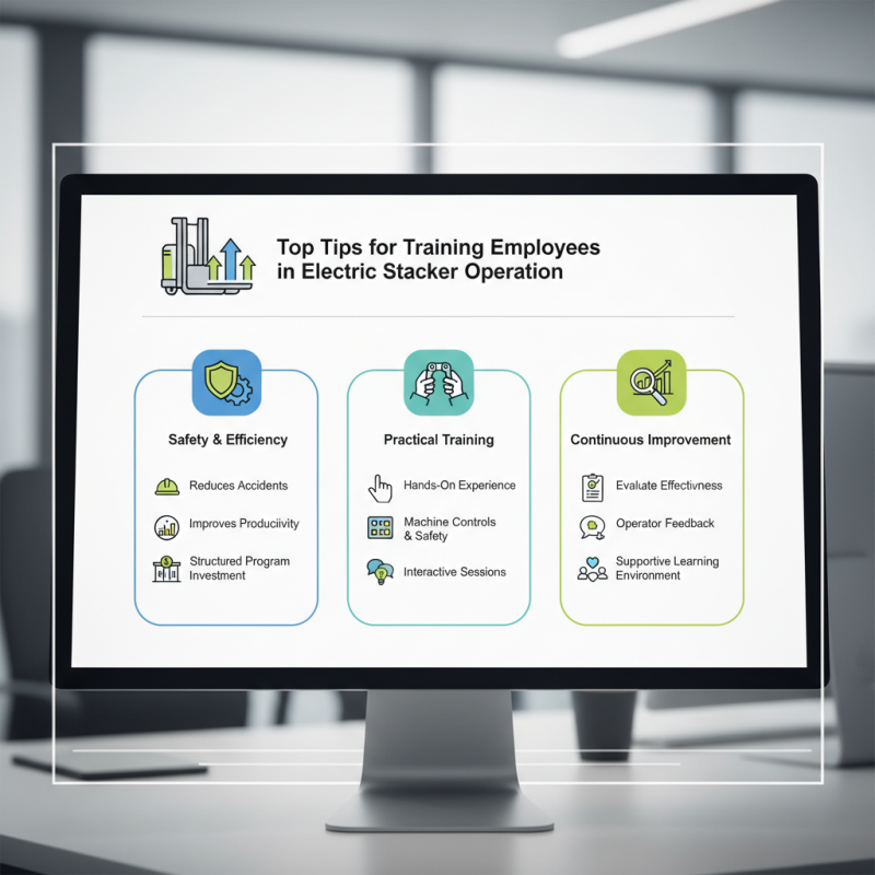 Top Tips for Training Employees in Electric Stacker Operation?
