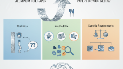 2026 How to Choose the Best Aluminium Foil Paper for Your Needs?