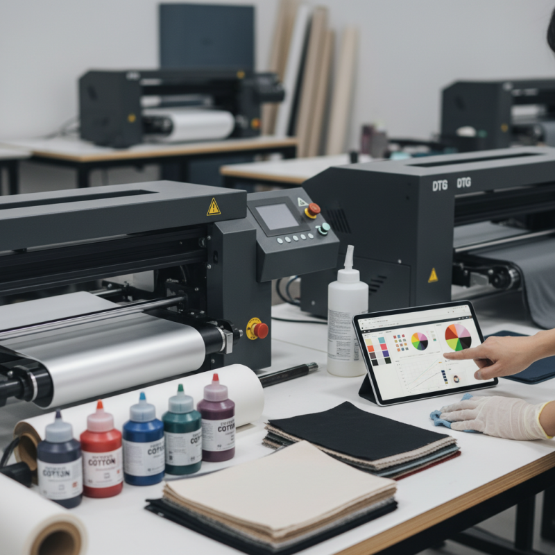 How to Improve Printing Quality in DTF and DTG Processes?