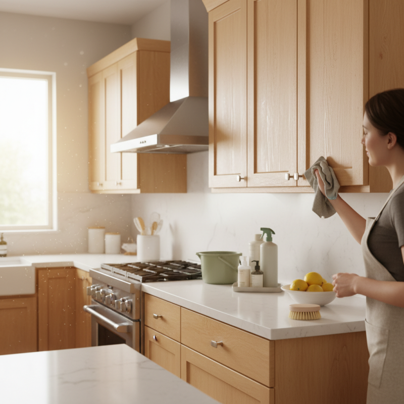How to Clean Kitchen Cabinet Grease Effectively for Best Results?