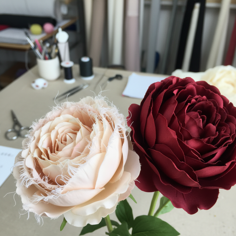 Why Do Some Silk Flowers Fray at the Edges in China?