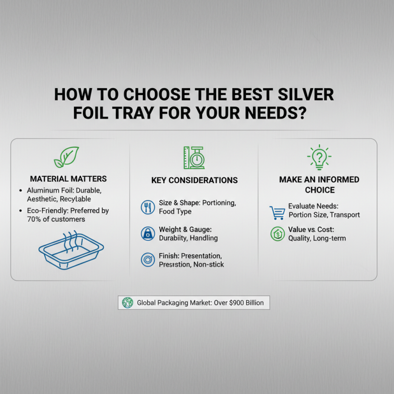 How to Choose the Best Silver Foil Tray for Your Needs?