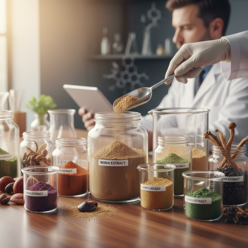 Create Innovative Mushroom Extract Powder Formulas for Health?