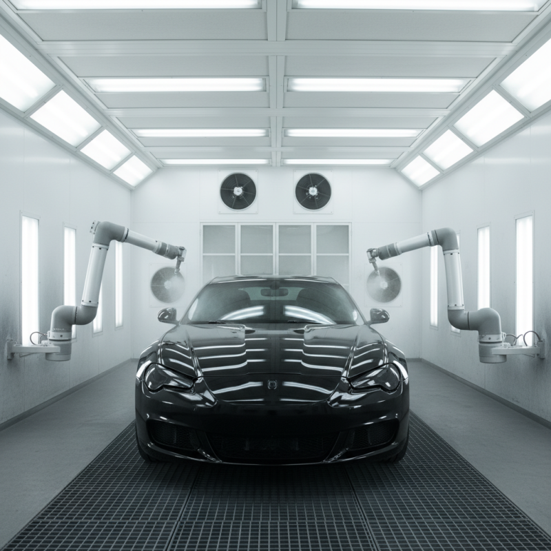 What is a Car Paint Booth and How Does it Work?