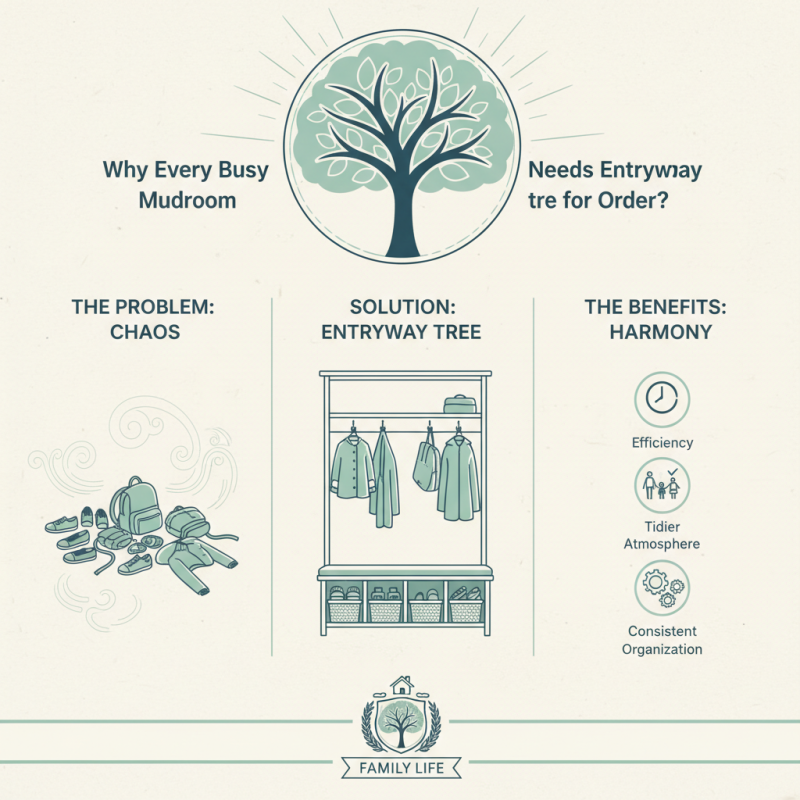 Why Every Busy Mudroom Needs an Entryway Tree for Order?